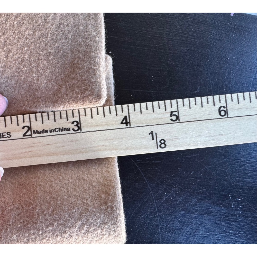Cuyana Wool Blend Wrap Coat Beige Cream Shawl Collar Small Made in Portugal - Picture 8 of 11